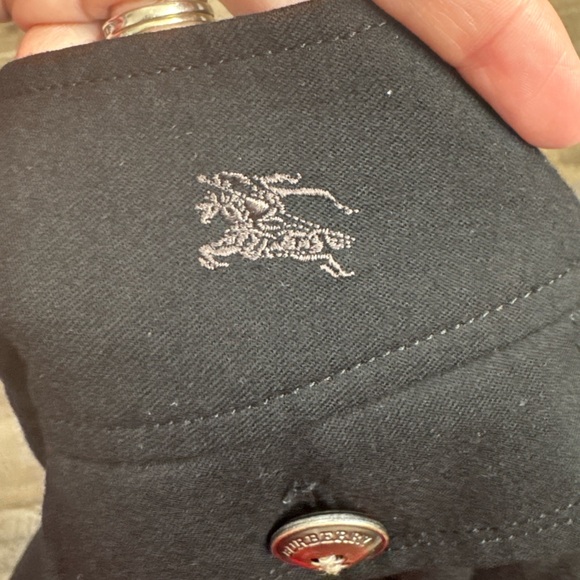 Burberry Blue Label Pleated Short Black Nova Check Waistband Women’s Size 2/4 - Picture 8 of 9